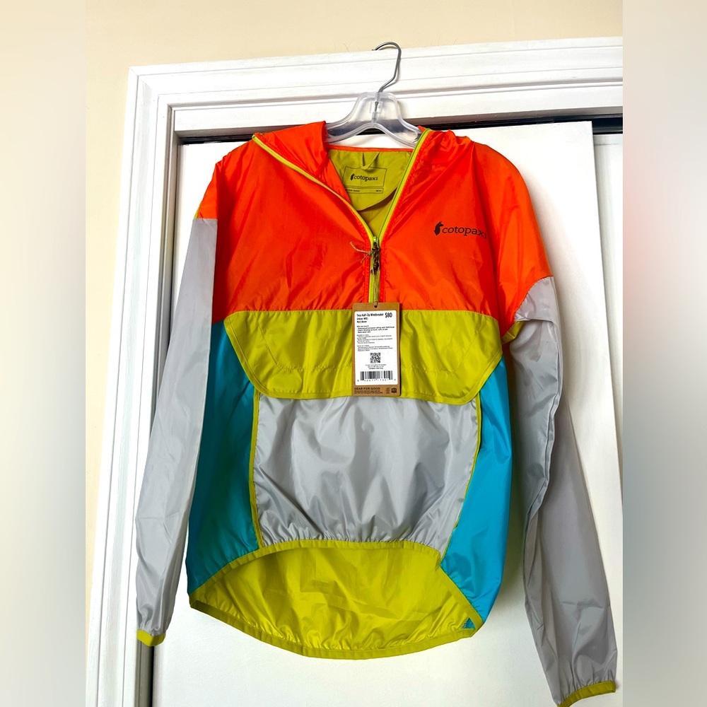 NWT Cotopaxi Teca Half-Zip Windbreaker Unisex WXS Mars Rover
